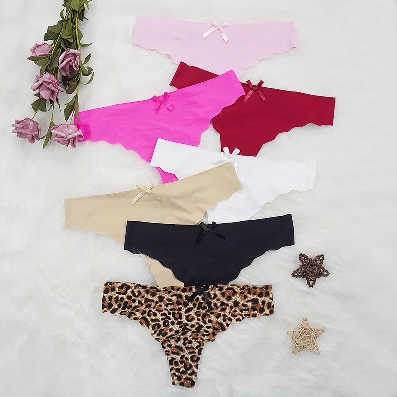 Размер штекера S 4XL стринги женские бесшовные трусики сексуальный 6 шт./лот g
