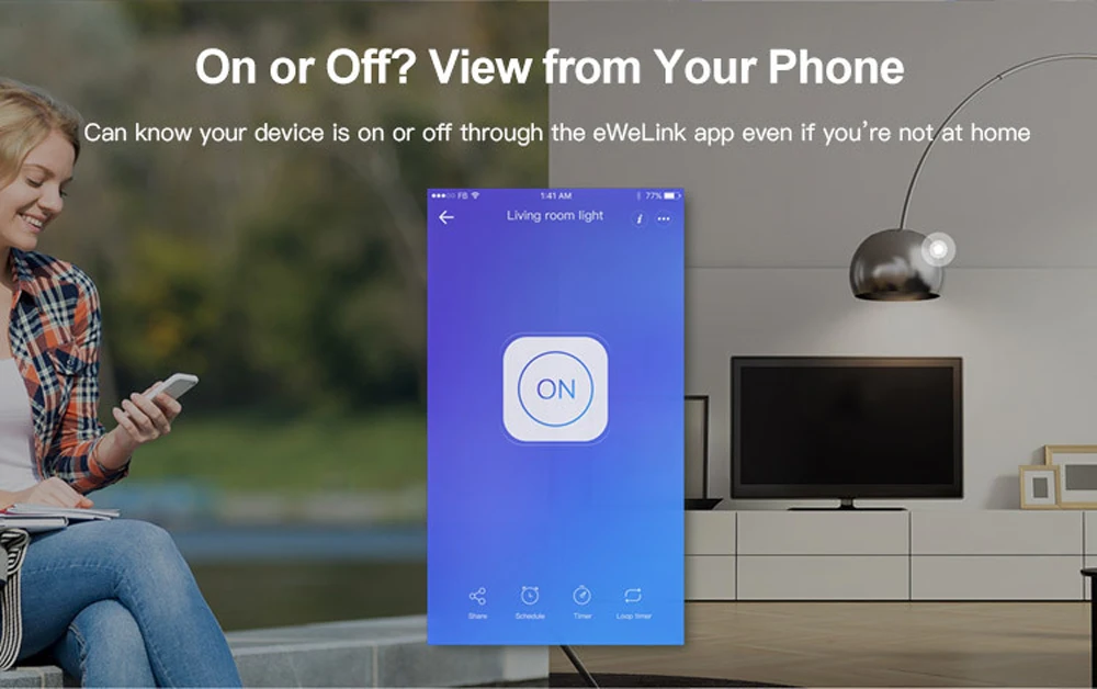 SONOFF мини двухсторонний Интеллектуальный переключатель 10A поддерживает DIY Режим
