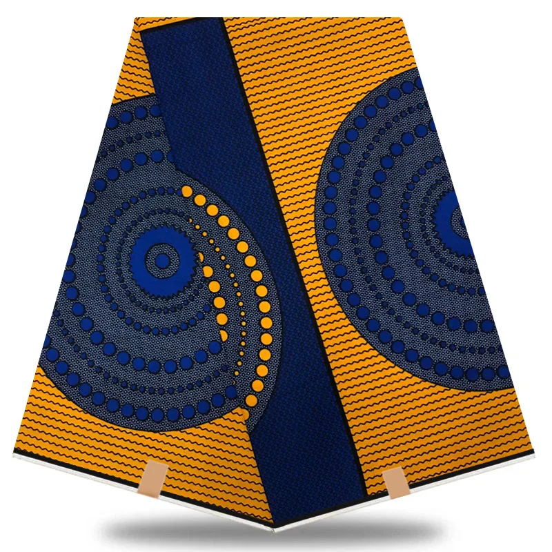 Самая популярная Настоящая Африканская восковая Ткань 100% хлопок в нигерийском