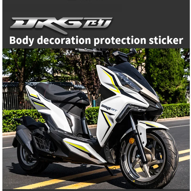 

Motorcycle Sticker Car Pull Decal Print Film Car Sticker for Sym Drgbt Xs150t-10