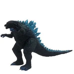 godzilla vs king kong figure anime action figurine 6 inch 16 cm dinosaur monster statue soft rubber model desktop collection toy free global shipping