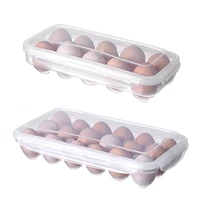 1018 grids egg storage box holder container kitchen fridge egg organizer with lid egg tray refrigerator egg fresh keeping box