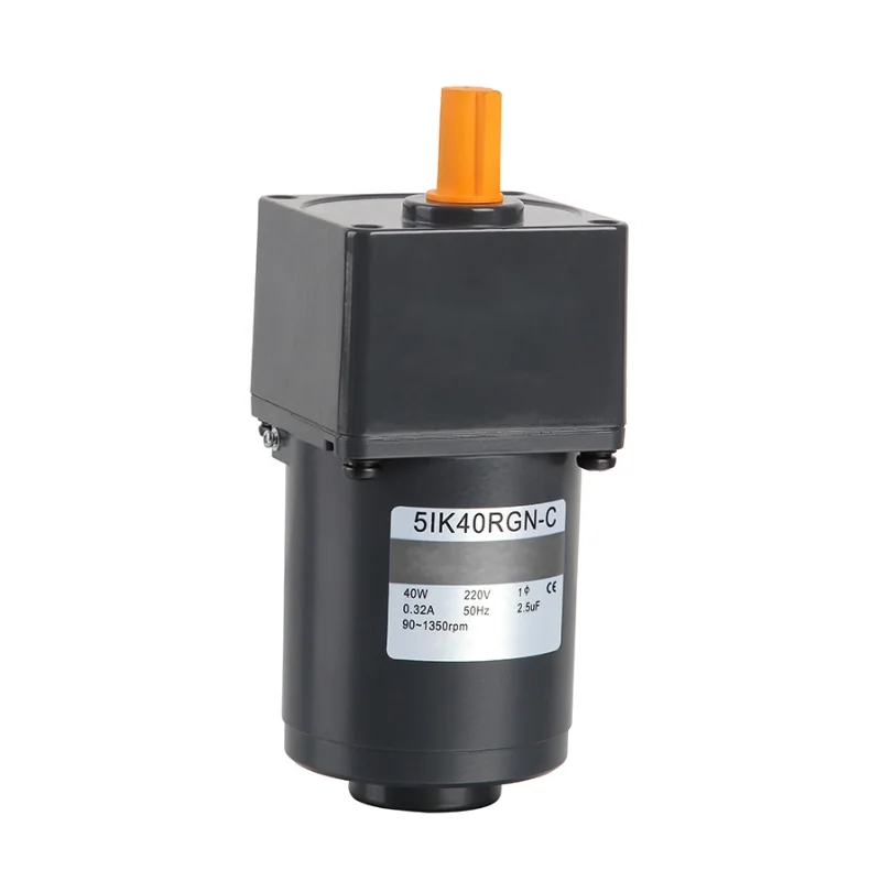 

Solid Shaft Type R shaft 100W 220V 230v AC Induction Gearmotor ac gear motor