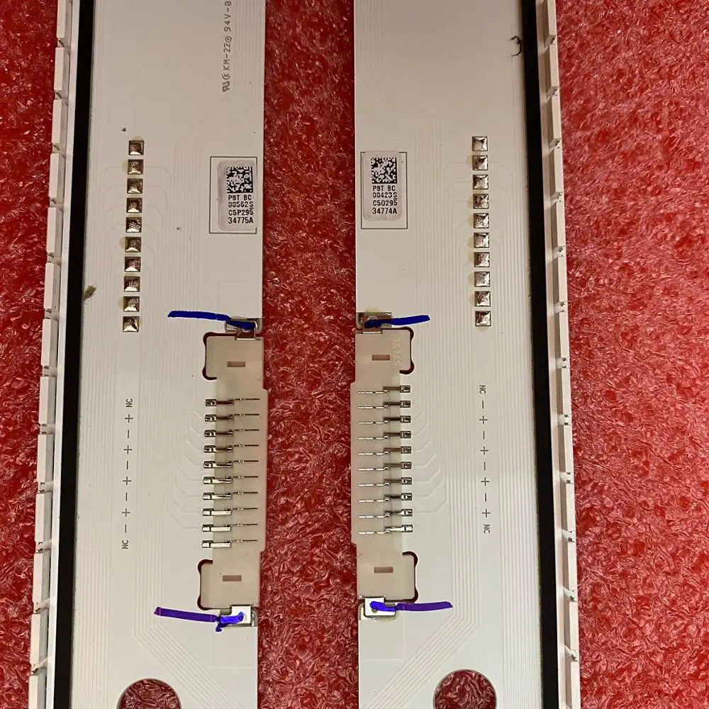 

2pcs/set LED backlight strip for Samsung BN96-34774A 34775A UE55JS8000 UE55JS8500 UE55JS9000 UN55JS9000 UE55JS8590 UN55JS8500