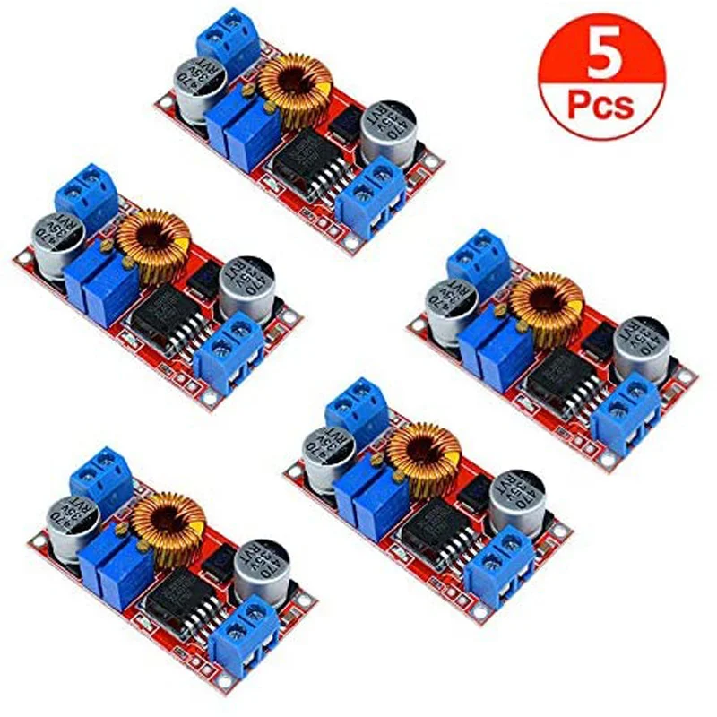 

5pcs/lot XL4015 E1 5A DC To DC CC CV Lithium Battery Step Down Charging Board Led Power Converter Charger Step Down Module