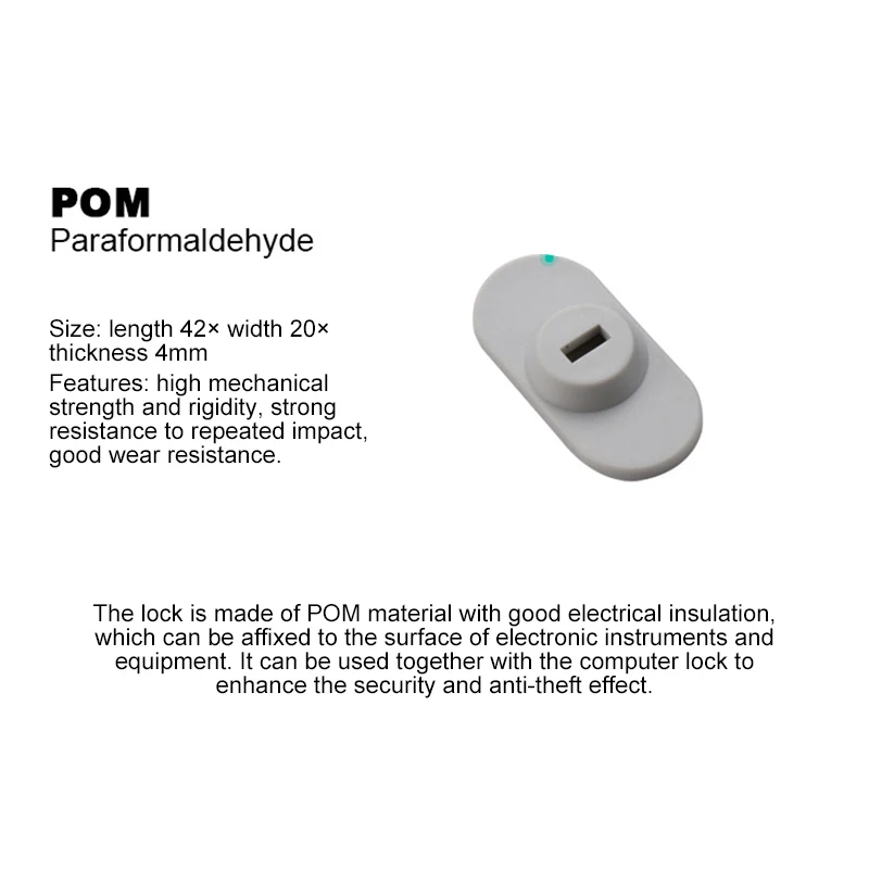 Замочная скважина для ноутбука планшета компьютера защита от кражи круглая IPad