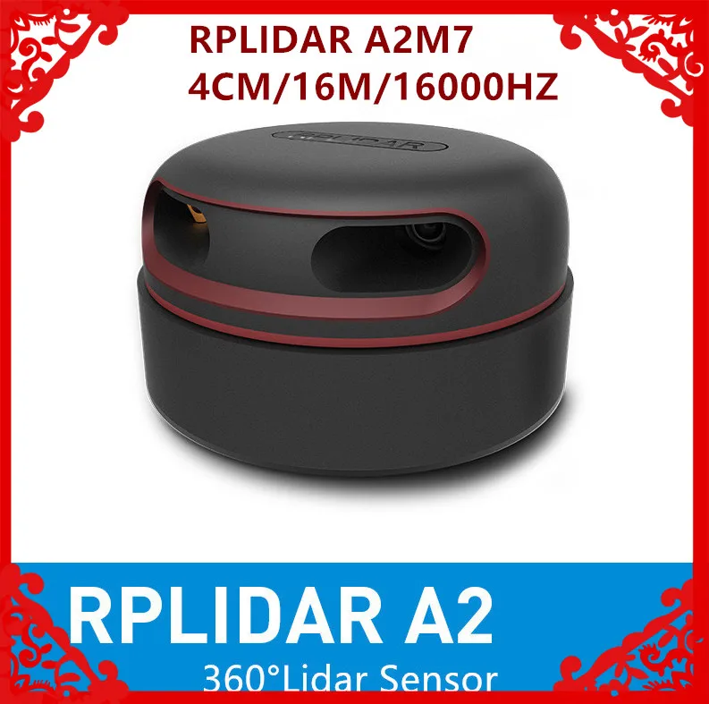 Preise RPLIDAR A2M7 2D 360 Grad 16M 16K Hz Lidar Sensor Scanner Für Hindernis Vermeidung Navigation Und Bildschirm Touch Interaktion