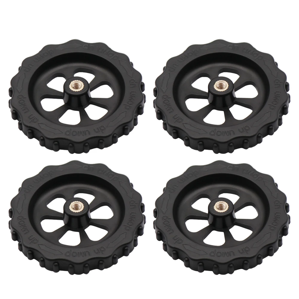 

4PCS M4 Screws Nuts Heat Bed Leveling Spring Knob Parts 3D Printers Print Platform Screw Calibration Accessories Ender3 Cr10 Nut