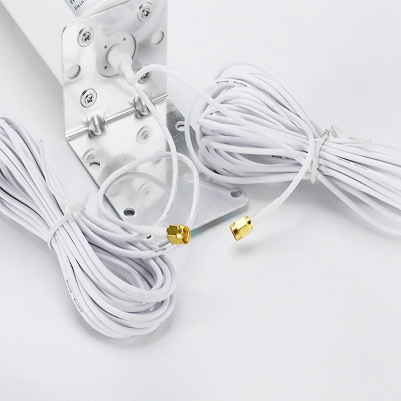 

4G LTE Antenna SMA External Antennna 3G 4G Outdoor Antenna 10-12DBi with Dual SMA Connector for 3G 4G Router Modem