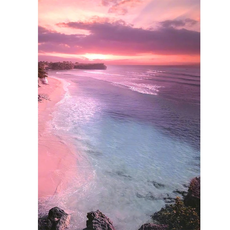 

5D Diamond Seaside Scenery Painting Kit Full Drill Crystal Rhinestone Picture Gift Cross Stitch Painting Art Crafts Hous Ship