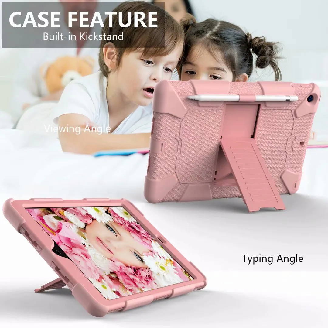 Shockproof Rubber Hard Stand Cover For iPad 7th Generation 10.2 2019 Case Heavy Duty Apple | Компьютеры и офис