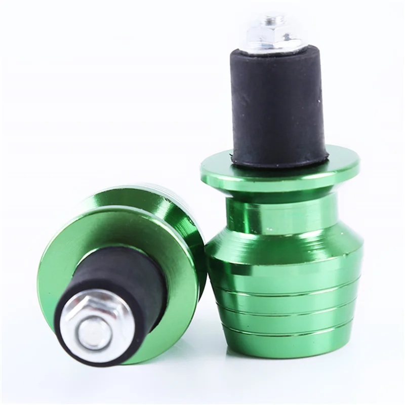 

2Pcs Motorcycle Handlebar Grips Bar End Plug For Sport Bike Street