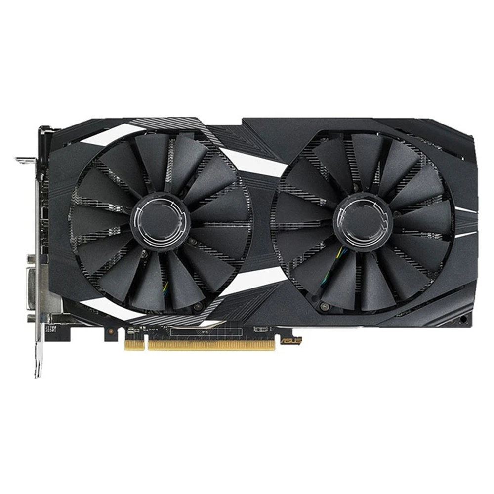 

Кулер для видеокарты ASUS DUAL-RX580-8G, 4-контактный, с двумя вентиляторами