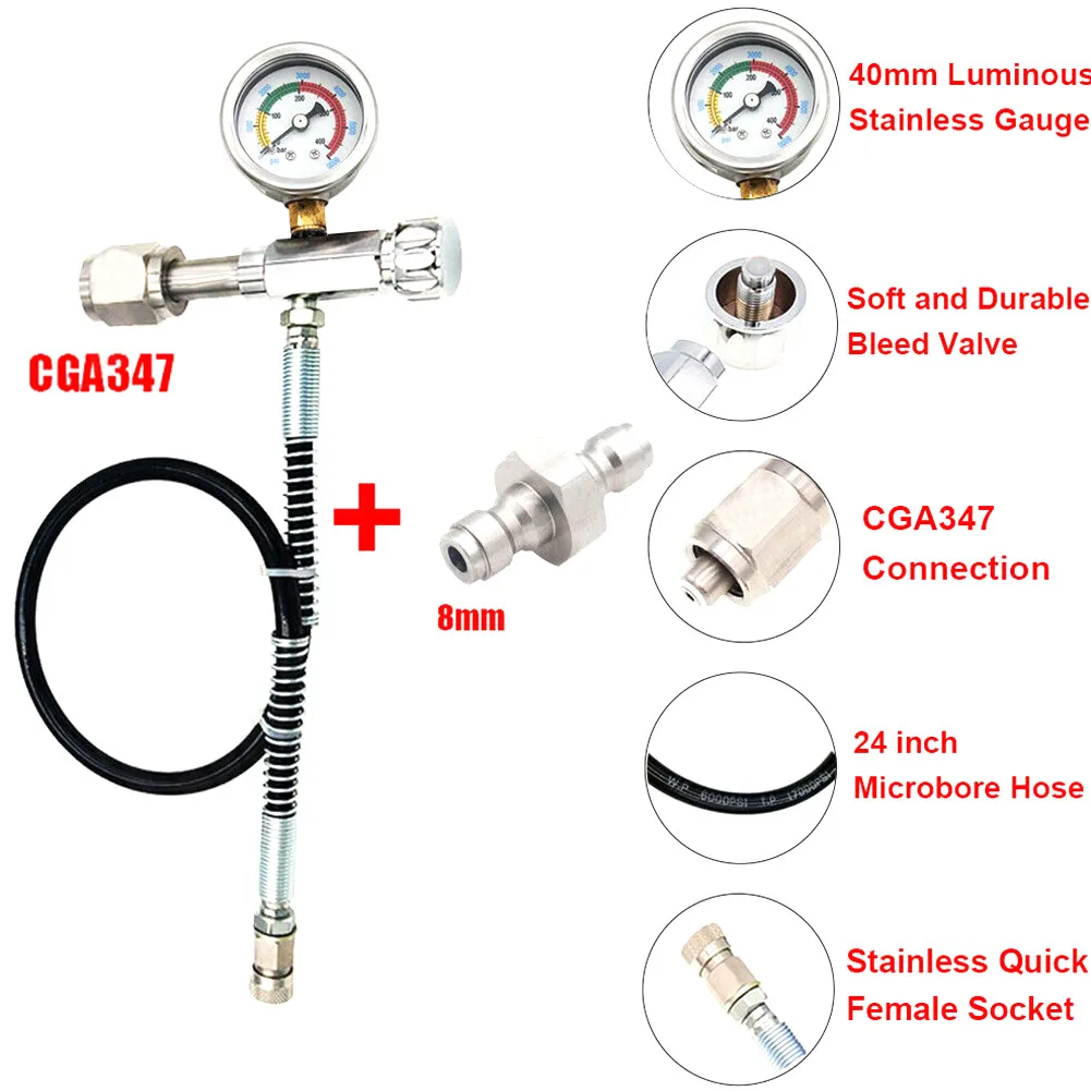 1 шт. CGA347 гайка PCP SCBA заполняющая станция зарядный адаптер шланг для пейнтбола