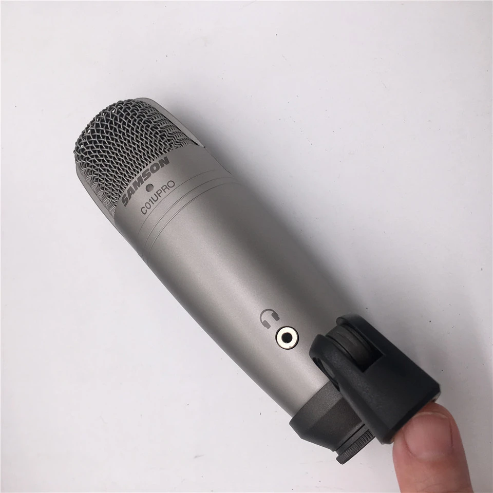 Samson C01u Pro конденсаторный микрофон для мониторинга в реальном времени с студийным монитором наушники Sr950 для вещания музыки записи