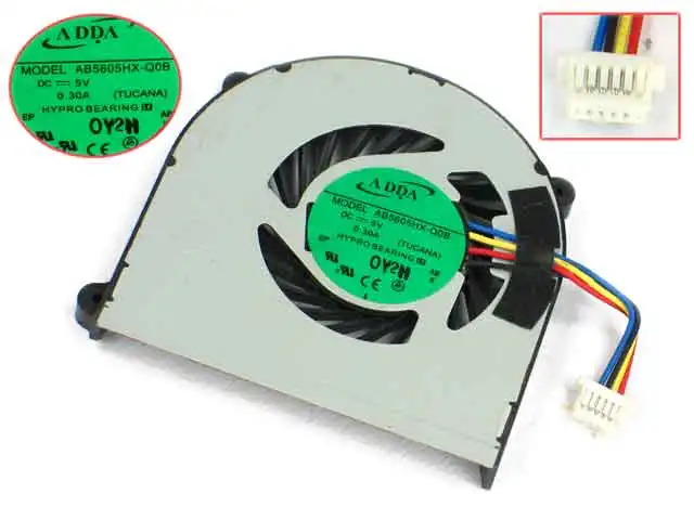 

ADDA AB5605HX-Q0B TUCANA DC 5V 0.30A Server Laptop Cooling Fan