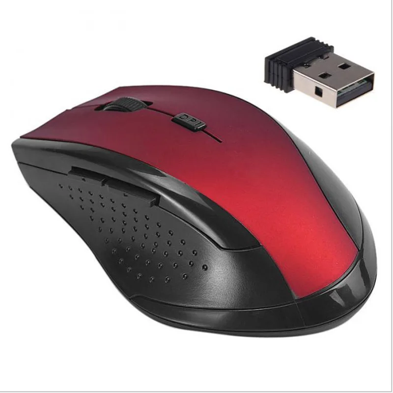 Мышь компьютерная беспроводная 1600 DPI 2 4 ГГц USB|Мыши| |