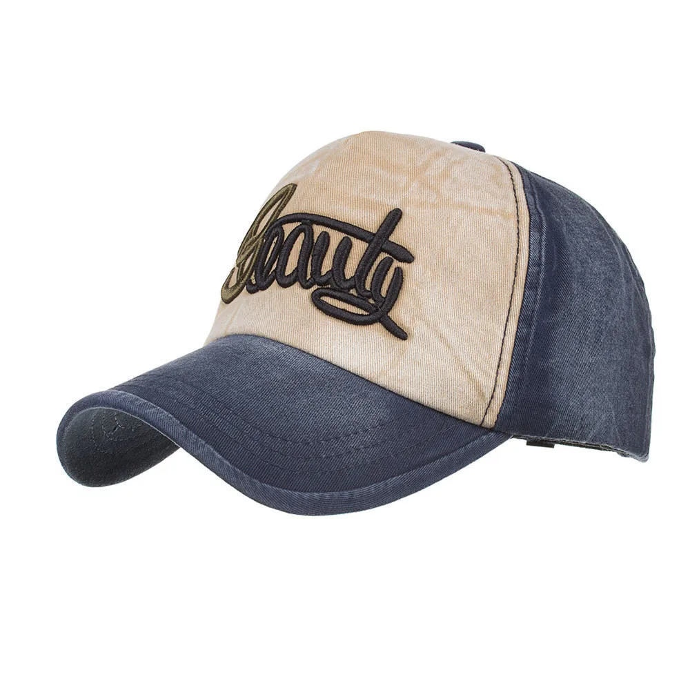 Женская и Мужская джинсовая бейсболка с Т образными буквами хит продаж в стиле