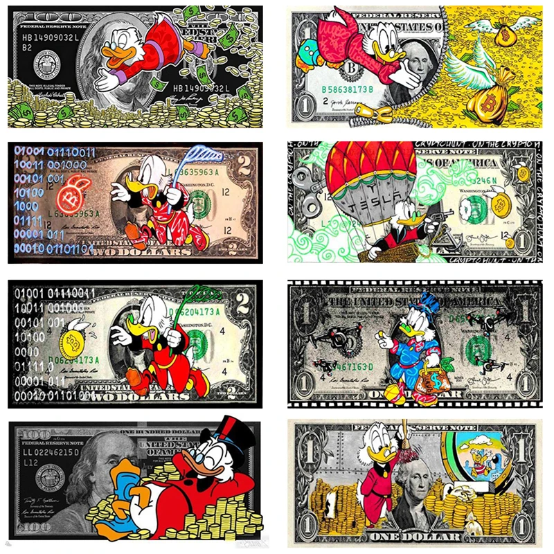 

Алмазная вышивка мультфильм Минни Майк утка и Деньги Доллар Алмазная мозаика алмазная живопись наборы для вышивки крестиком домашний деко...