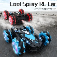 114 gesture induction four wheel drive stunt car 2 4g dual control spray drift boys and girls childrens toys rc cars