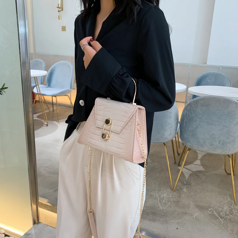 Женские сумки через плечо из искусственной кожи с узором «крокодиловая кожа», качественная модная сумка через плечо, дамские сумочки и кошельки