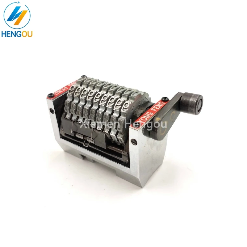 3d printer roller 1 Piece 22.3" GTO numerator 9 digits GTO numbering machine horizontal backward with arm spring back itself not sinkable roller of printer