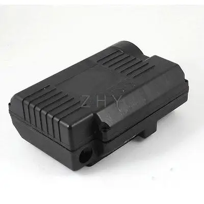 Черный пластиковый прямоугольный двигатель распределительная коробка 17 см x 13 |