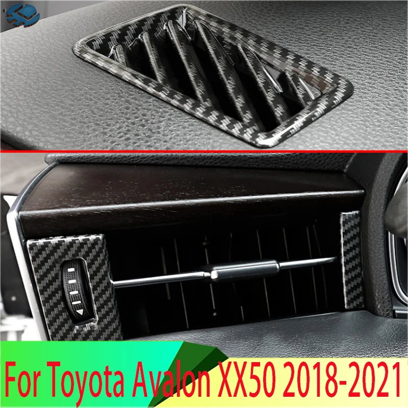 

For Toyota Avalon XX50 2018-2022 ABS Air Vent Outlet Cover Dashboard Trim Bezel Frame Molding Garnish Accent Styling