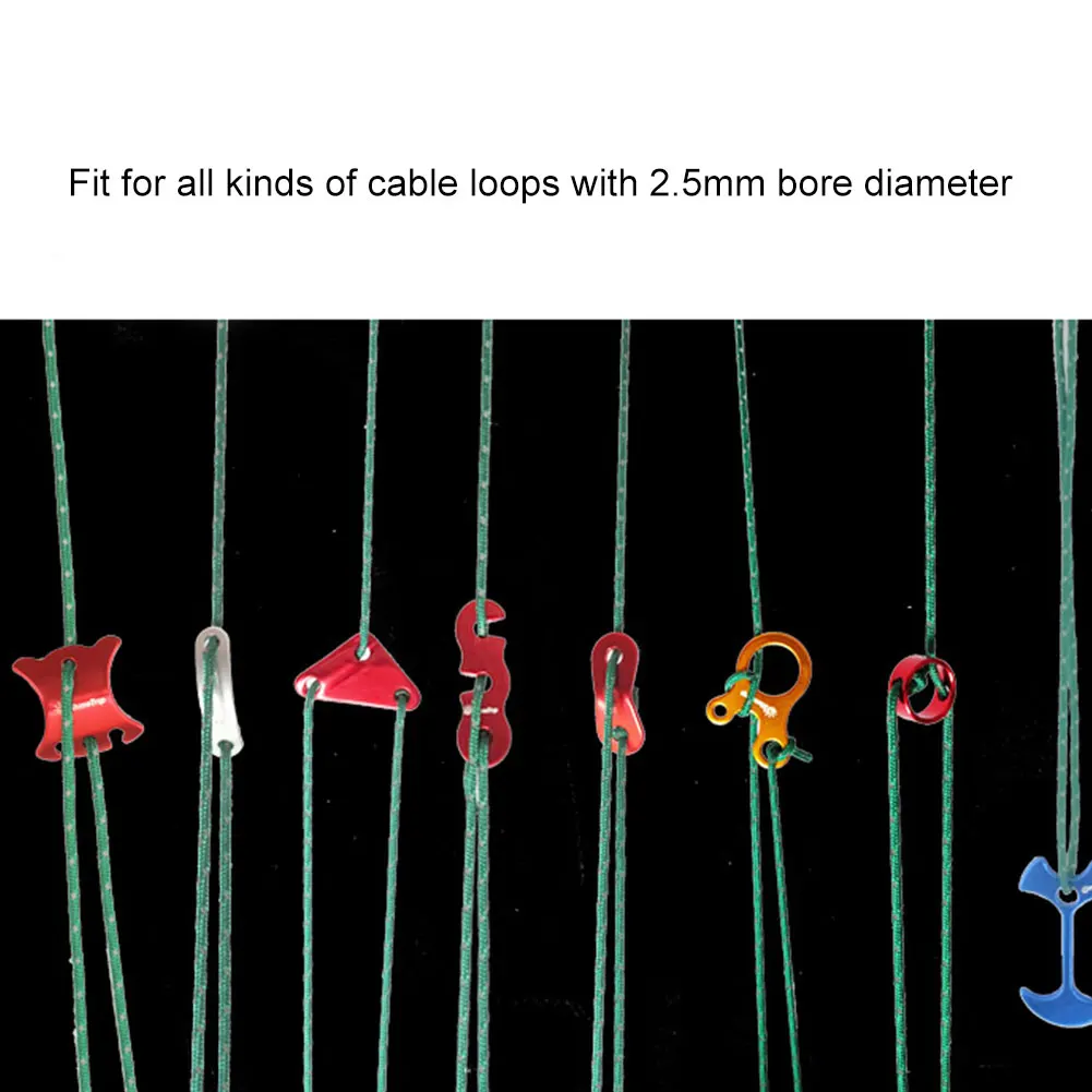 

2.5mm Multi-functional Durable Reflective Camping Hiking Rope Awning Line Cord