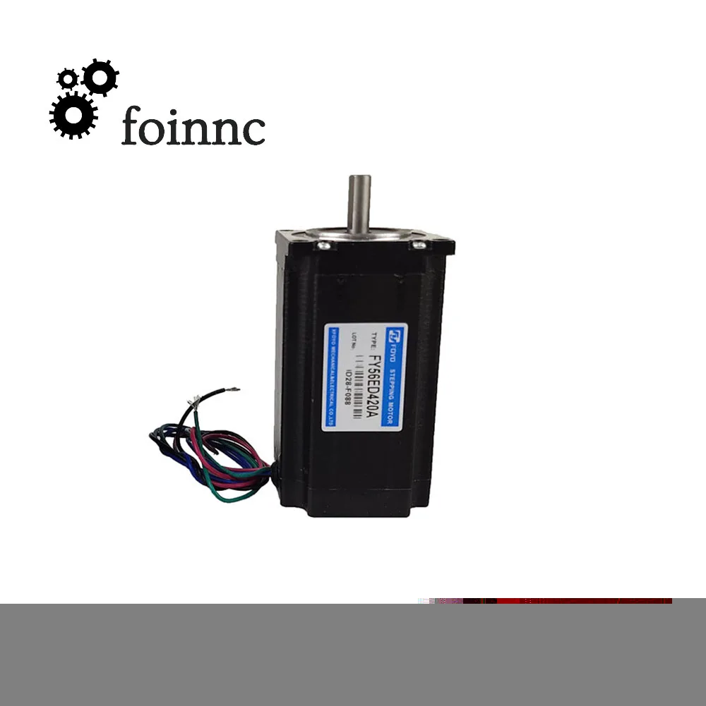 

2-Phase Stepper Motor 56 Stepper motor Nema 23 4-lead 4.2A 3NM 100mm for 3D printer for CNC engraving milling machine FY56ED420A