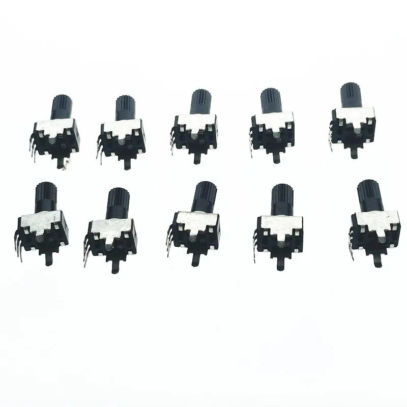 Резистор rv09 12 5 мм регулируемый по вертикали и горизонтали 9 типов 3-контактный