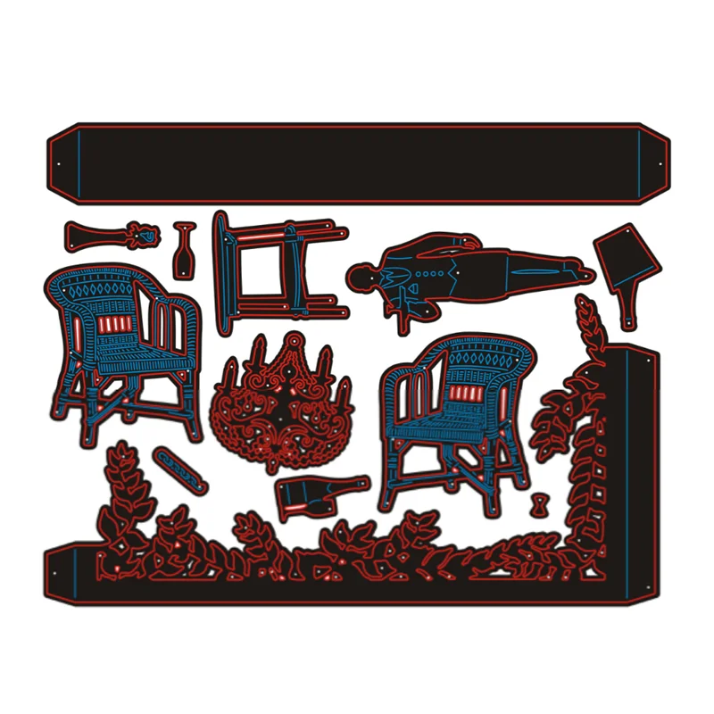 Новинка 2020 г. металлические Вырубные штампы и Скрапбукинг для изготовления