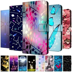 For Samsung Galaxy A53 5G Case Wallet Flip Leather Phone Cases for Samsung A73 A33 M23 5G 2022 Stand