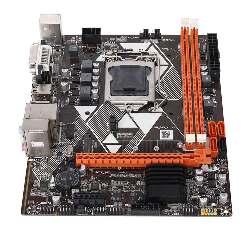 

B85 Computer Motherboard M-ATX DDR3 USB 3.0 SATA 3.0 HDMI-Compatible+DVI+VGA Desktop Mainboard for LGA 1150 i3 i5 i7