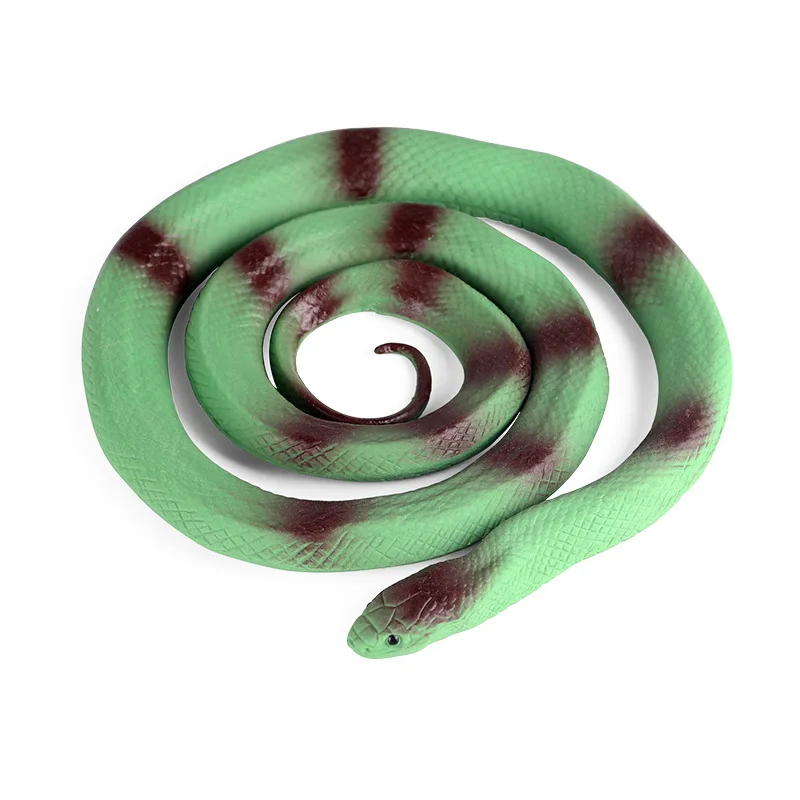 Масштабированная змея фигурка животного коллекционные игрушки детские животные