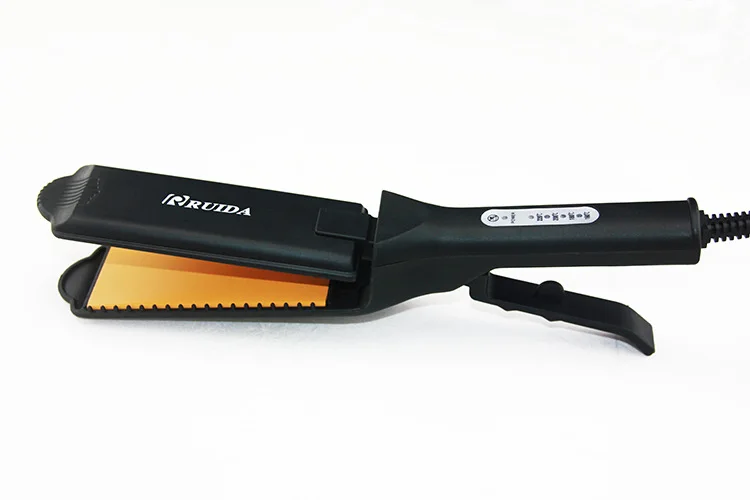 Профессиональный керамический гофрированный утюжок для волнистых волос Плоские