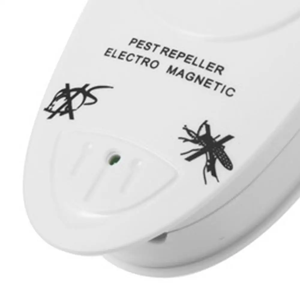 

Anti Mosquito Insect Pest Killer Magnetic Repeller White Rodent Control US/EU Plug