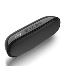 NBY 4070 Portable Bluetooth Speaker 10W Wireless Speakers with Subwoofer Support TF USB FM Radio for Laptop Computer