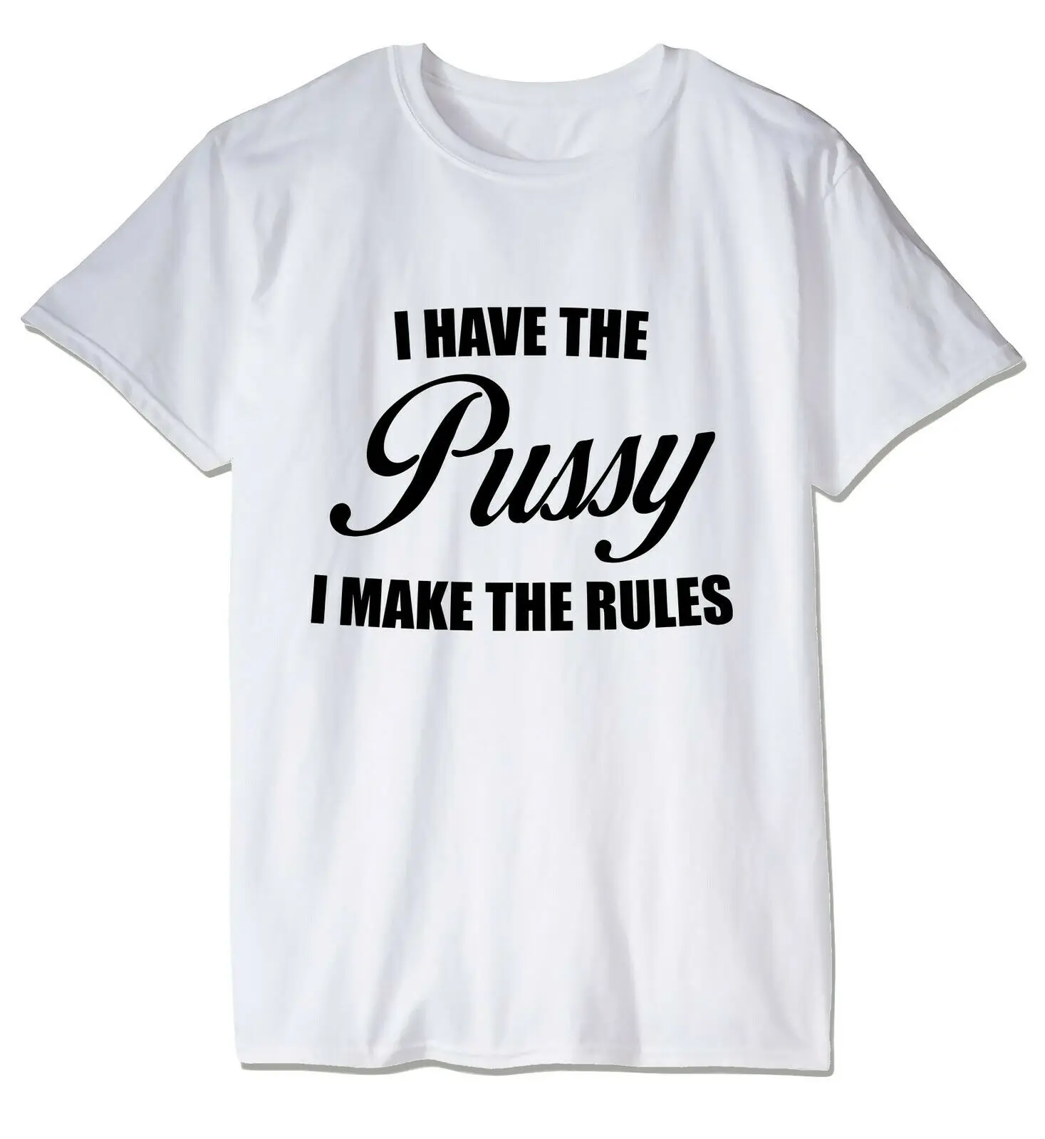 

I MAKE THE RULES FUNNY TEE UNISEX T-SHIRT