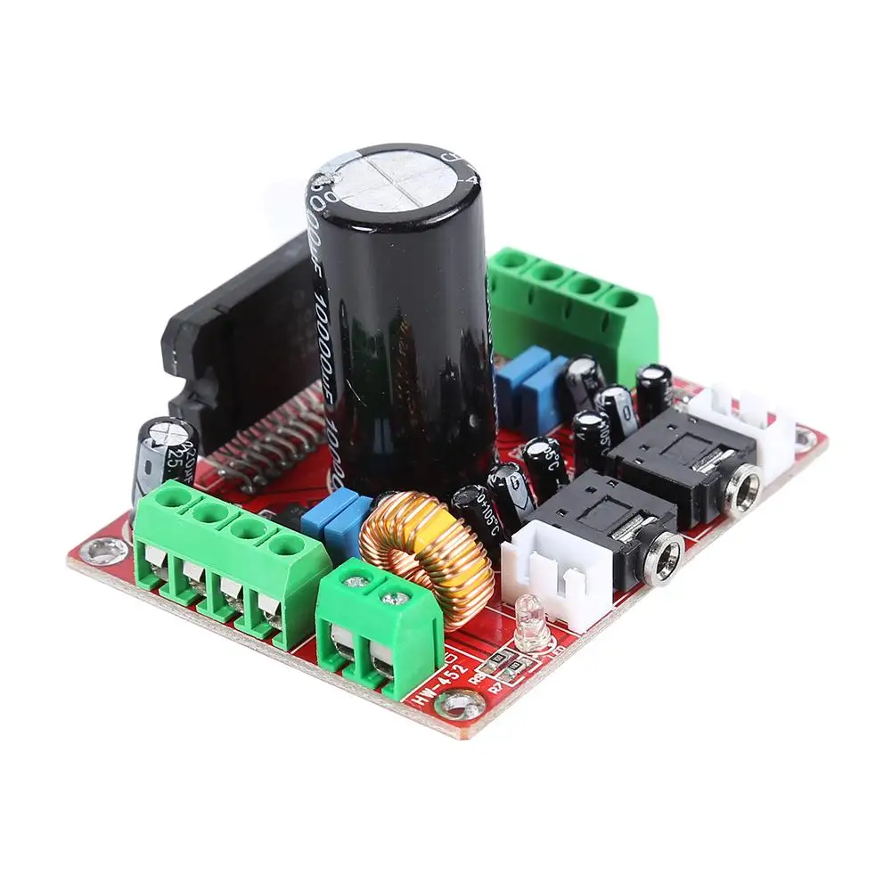 Плата усилителя мощности для автомобиля 4 канала 12 В постоянного тока TDA7850 с