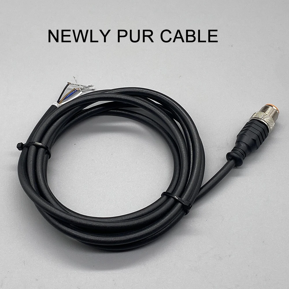 5 шт. M12 4 8 контактов PUR м под заказ стандартный водонепроницаемый разъем для