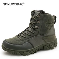 military tactical mens boots special force leather waterproof desert boots combat ankle boot army work mens shoes size 39 47