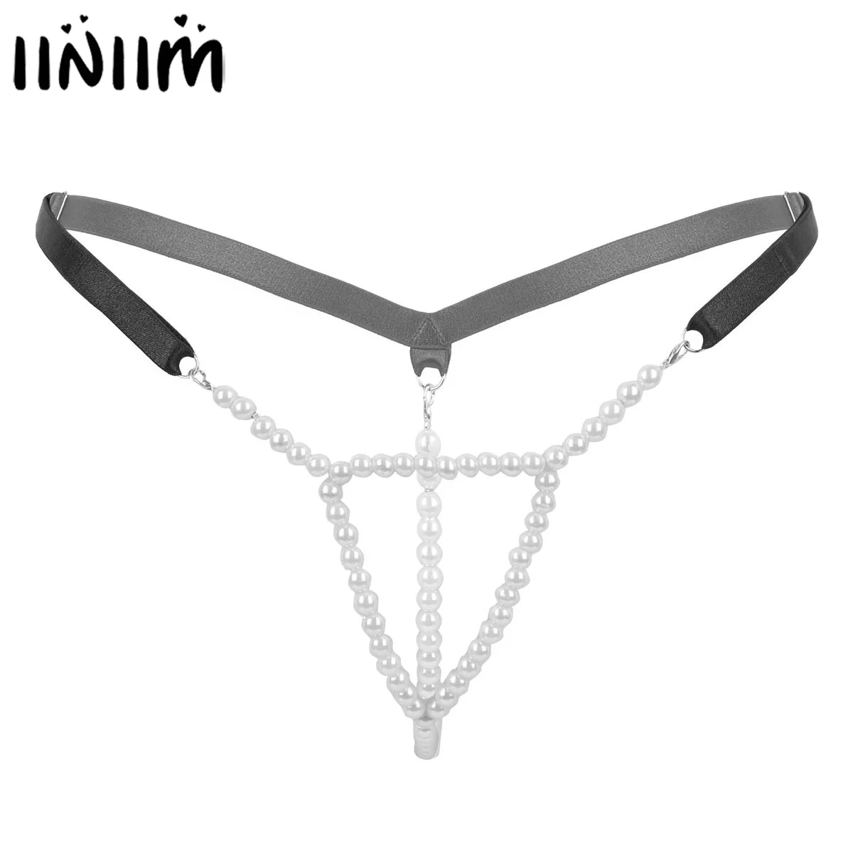 Iiniim/женские Эротические Нижнее белье мини с низкой посадкой Т образные Открыть