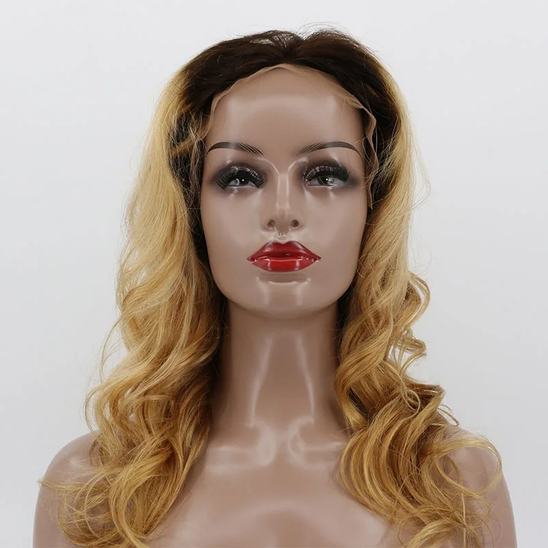 Объемные волнистые парики из натуральных человеческих волос с детскими волосами