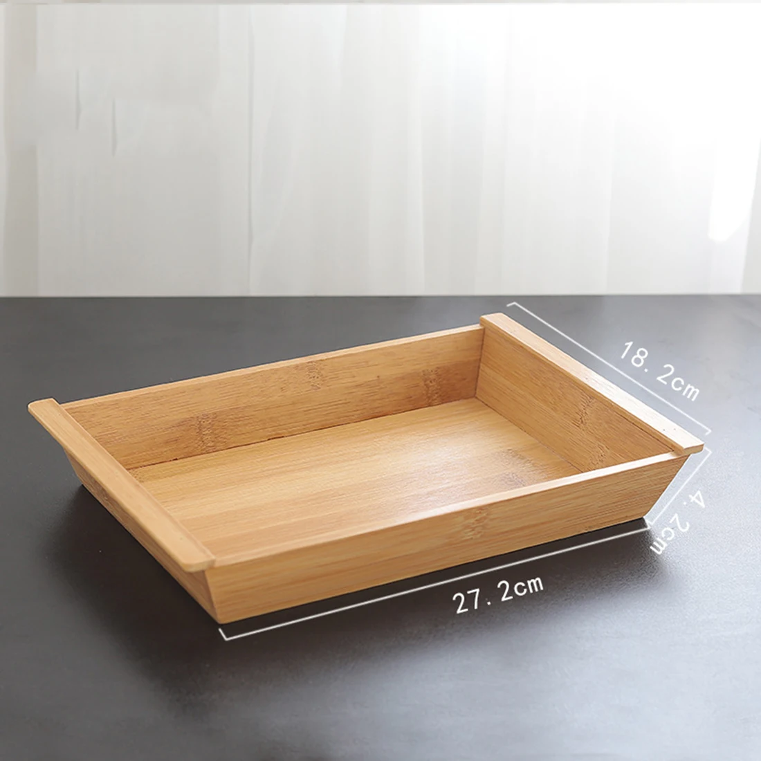 Многофункциональный деревянный поднос Портативный Бамбуковый набор для подачи