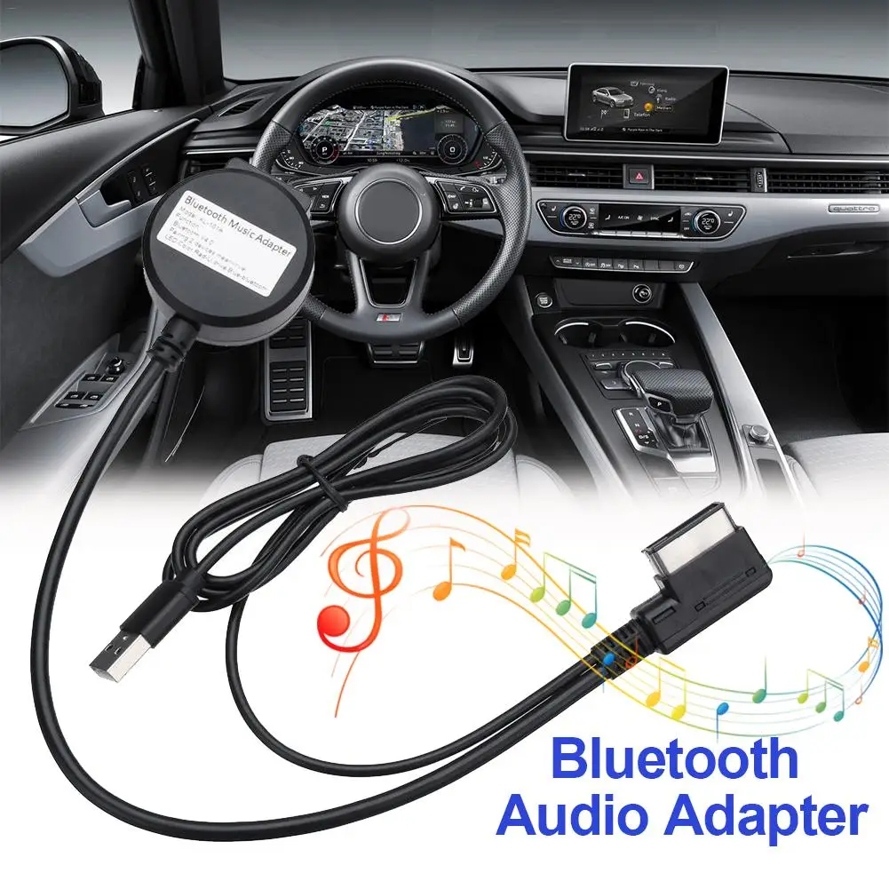 5V Bluetooth аудио кабель ami MMI Интерфейс адаптер для прибора конвертер подходит для Audi A1 A3 A4L A5 A6L A8 Q3 Q5 Q7 TT