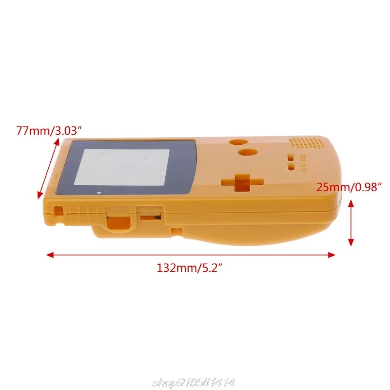 Новый чехол для Nintendo Game boy Цветной корпус GBC ремонтная деталь набор корпусов J12 21