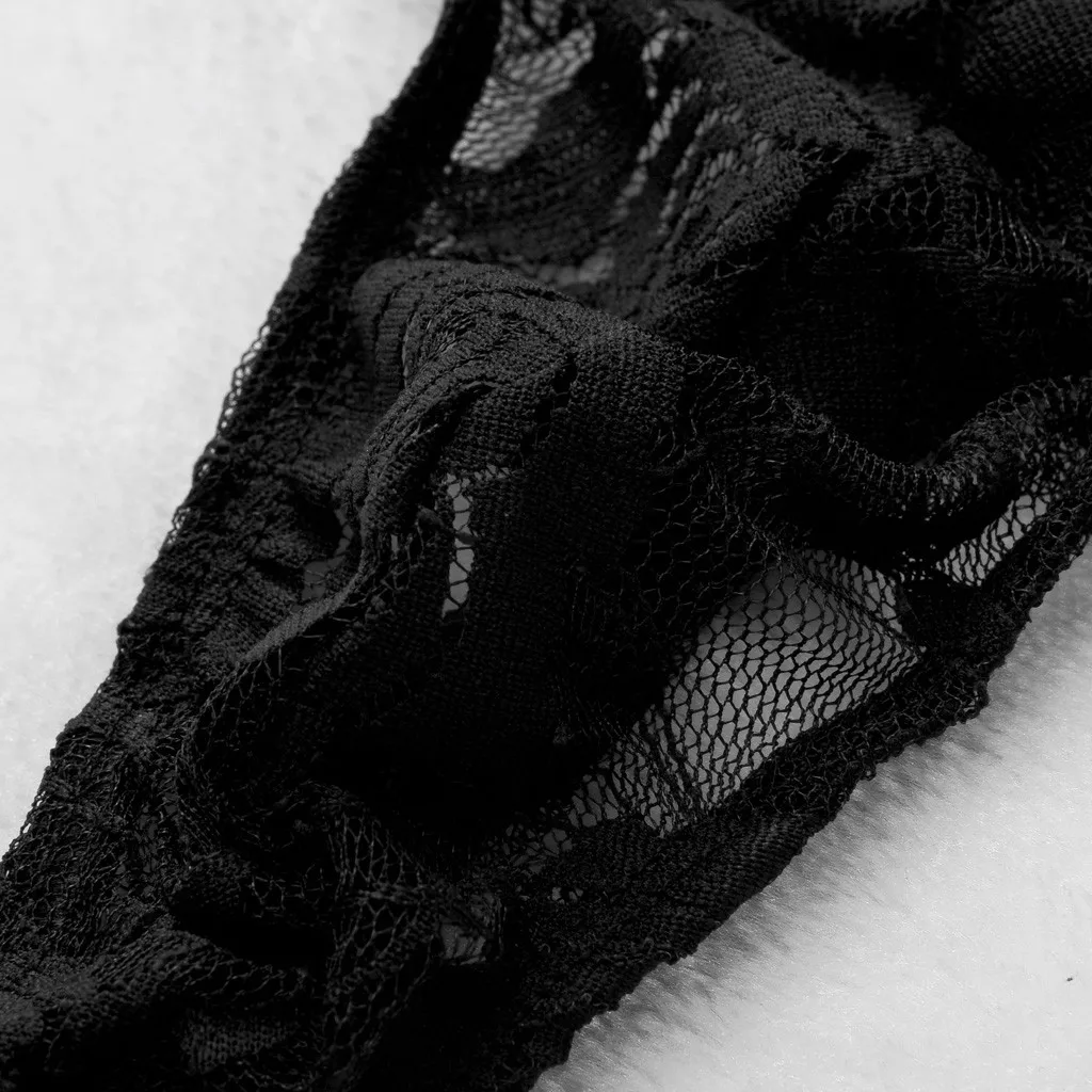 

Men Underpants Lace Strap Thong G String Perspective Men's Underwear Sexy Panties Majtki Damskie String Sexy Femme Erotique 2020