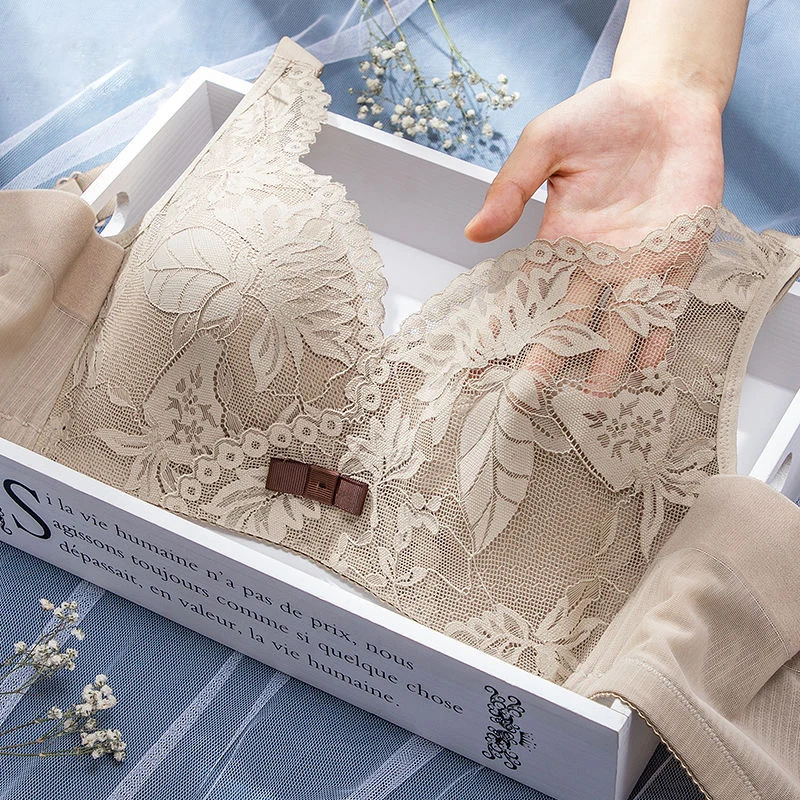 Женский бюстгальтер минимайзер без косточек размеры 34 36 38 40 42 B C D E|Бюстгальтеры| |