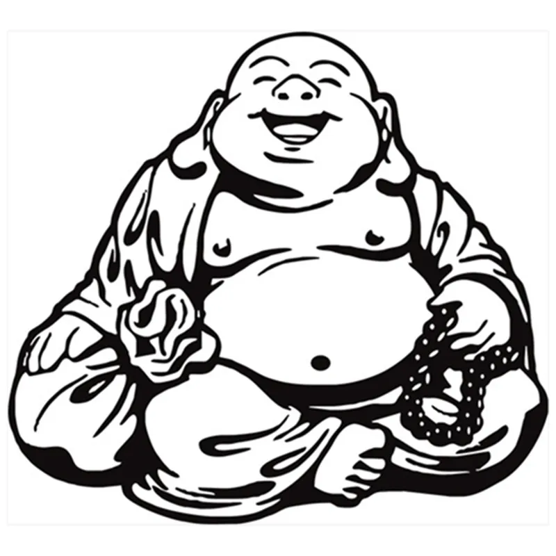 Религия панно с портретом буддийский Будда Майтрея 3d Виниловые наклейки на стену